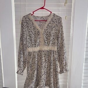 Floral Long Sleeve Dress